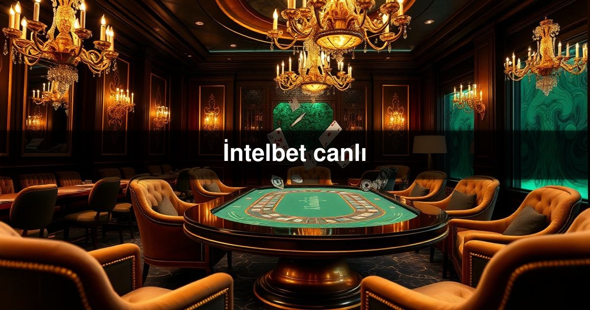 İntelbet canlı